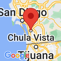 Map of Chula Vista, CA US